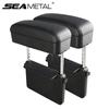 Universal Car Armrest Box Elbow Support Adjustable Car Center Console Arm Rest Car Styling Auto Seat Gap Organizer Arm Rest Box