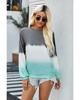 Color Block Tie Dye Sweatshirt