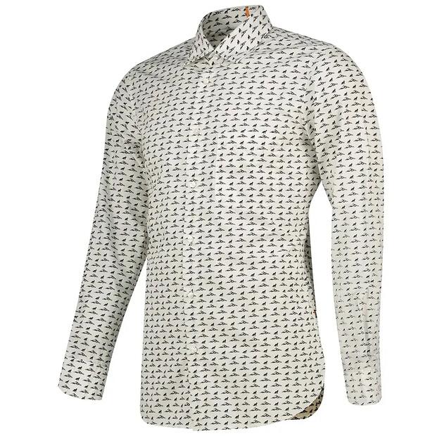 BOSS Remiton M 10260267 рубашка с длинным рукавом