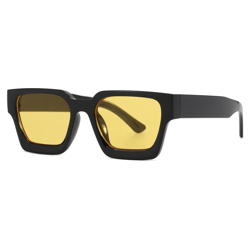 Винтажные квадратные солнцезащитные очки женские Оверсайз Ретро Зеленые Защита UV400 Модные Очки для мужчин и женщин