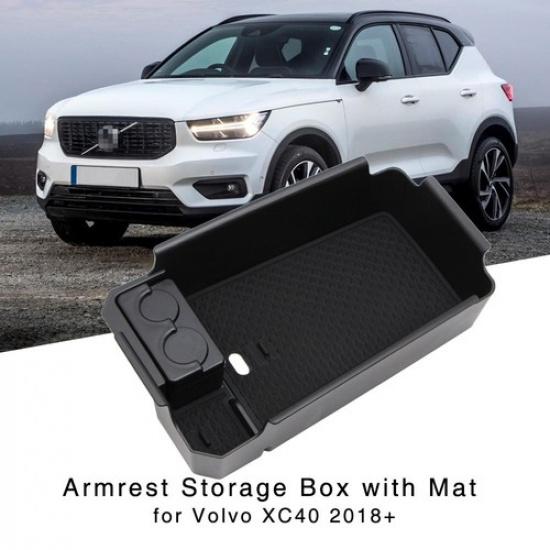 Armrest Storage Box for Volvo XC40 2018 Center Console Organizer Tray