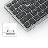 Бесшумный перезаряжаемый комплект клавиатуры и мыши Bluetooth для офиса, игр и домашнего использования