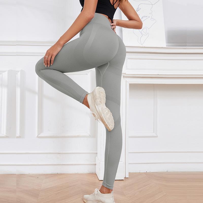Women's High Waist Yoga Pants Peach Butt Lifting Leggings Quick Dry Running Pants Summer