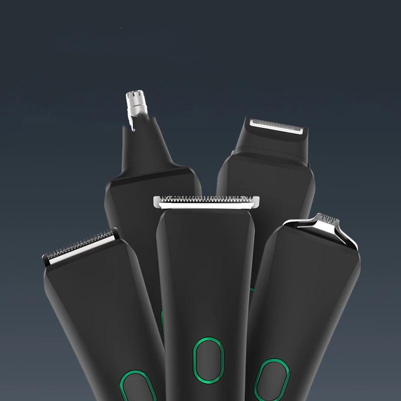 New multifunctional hair clipper 5 in 1 multifunctional electric clipper set men's shaver nose hair trimmer electric clipper