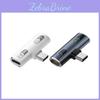 Разветвитель C USB Type Аудио и PD100W Зарядный адаптер USB C адаптер для музыки и Power Delivery 10 Гбит/с передача данных