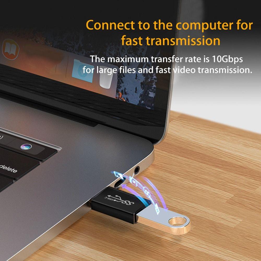 Разъем кабеля для передачи данных телефона «папа-мама», 5 Гбит/с, адаптер USB 3.1 OTG, преобразователь типа C в USB 3.0