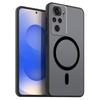 Магнитный железный кольцевой чехол для телефона для Xiaomi Redmi Note 10S 4G, 10 4G, POCO M5s, матовый мягкий ТПУ, противоударный чехол