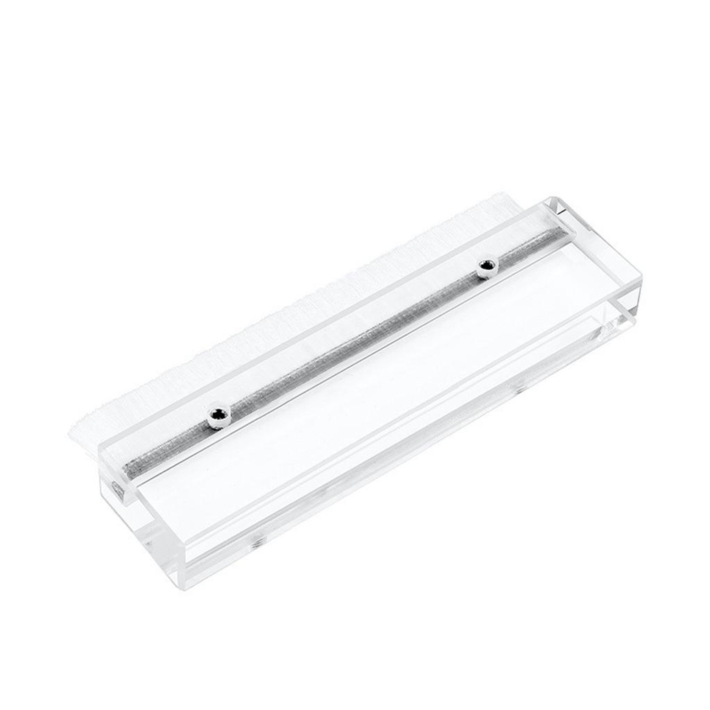 Record Cleaning Brush Acrylic Washable Vinyl Record Cleaning Brush Antistatic Brush Suitable for Record Collectors