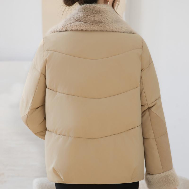 Fashion Winter Woman Parkas Loose Thick Warm Faux Fur Jackets Women's Coats