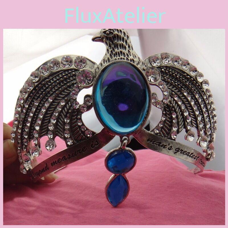 Stunning Eagle Inspired Metal Crown For Ravenclaw Fans Perfect For Harry Potter Lovers