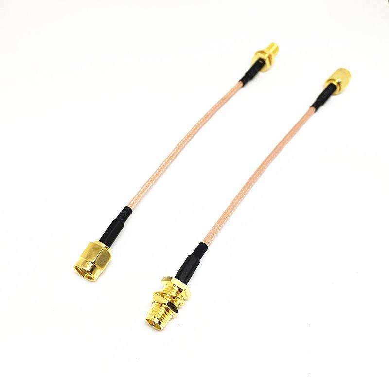 Коаксиальный антенный удлинительный кабель RF SMA Male to Female для сетевых карт WiFi