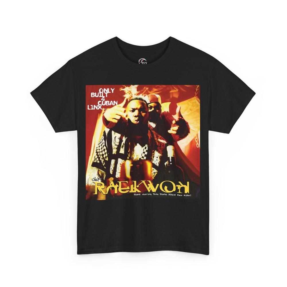 Футболка Raekwon The Chef Только для Кубинского Линка Хип-хоп Футболка Wu Clan Унисекс Футболка