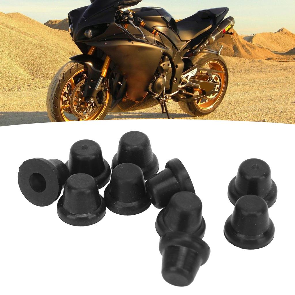 10 шт. резиновых крышек для выпускных штуцеров, износостойкие, прочные, колпачки для винтов для выпускных клапанов тормозов для автомобилей, мотоциклов, машин