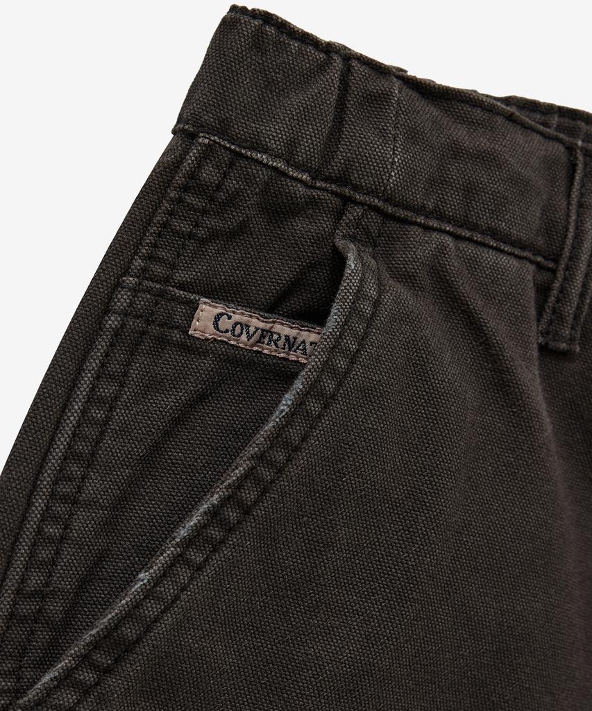 COVERNAT Loose Straight Dyed Work Jeans Dark Purple