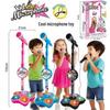 Детская караоке-машина с 3 микрофонами и крутой подсветкой - музыкальная игрушка для мальчиков и девочек