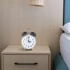 Soft Night Light Twin Bell Clock 4 Inch Size Mechanical Clock Decoration Desk Alarm Clock  Bedroom
