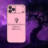 Spanish Jesus Bible Verse  Phone Case For iPhone 17,16,15,14,13,12,11,Pro,Max,Plus,E,Air,Mini Protective Black Cover