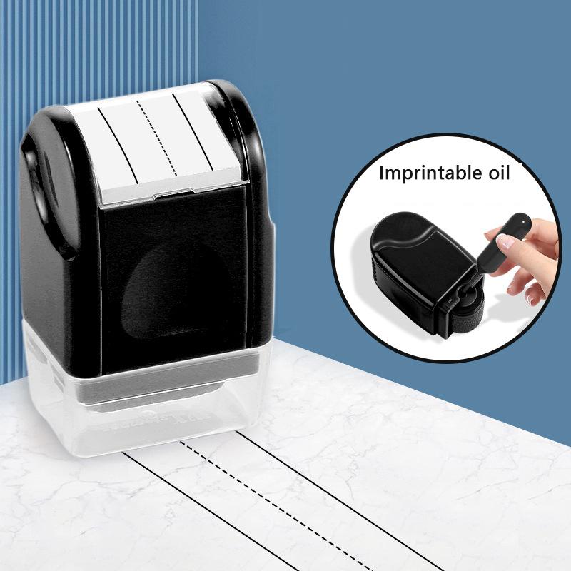 Dashed Handwriting Lines Practice Roller Stamp Self Inking Line Rolling Stamp Teacher Stamp