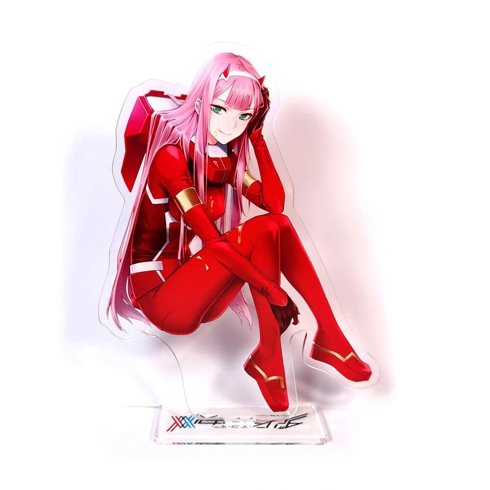 DARLING in the FRANXX ZERO TWO 02 CODE 002 GM #B стильная акриловая подставка-игрушка-фигурка