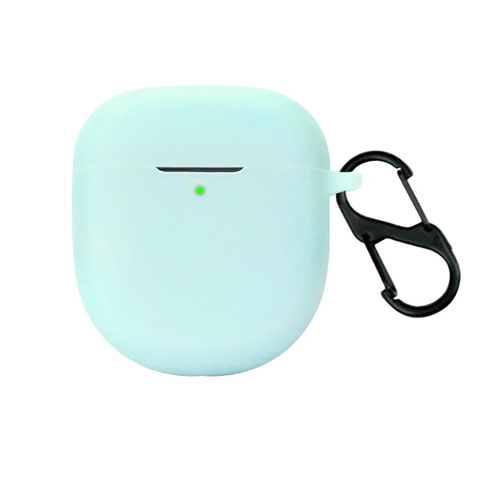 Силиконовый чехол-держатель для наушников с крючком, моющийся, защитный чехол для беспроводных наушников, замена для Bose QuietComfort Earbuds II