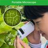 Портативный микроскоп-головоломка, микроскоп для наблюдения за миром, оборудование для детей и младших научных экспериментов, набор