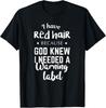 Can 't Scare Me My Wife Is A RedHead Tees You Can 't Scare Gift Unisex T-Shirt