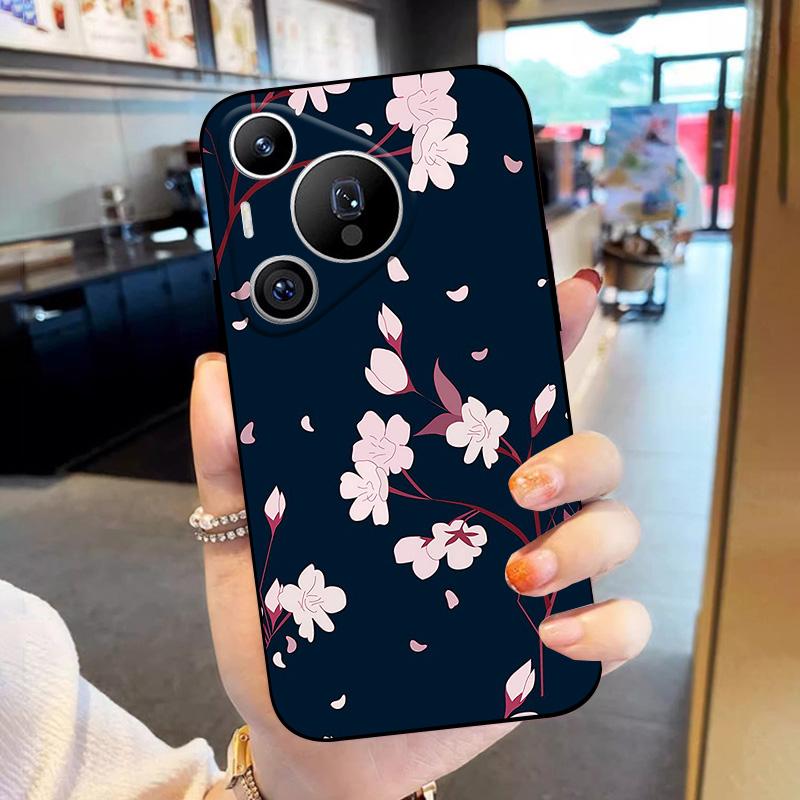 Чехол для HUAWEI Pura 70 Pro Plus Мягкий силиконовый чехол Coque для HUAWEI Pura70 Pura 70 Ultra ТПУ чехол для телефона Защитный Funda