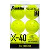 Franklin X-40 Outdoor Pickleball Balls (Pack of 12)