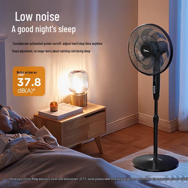 Midea Регулируемый напольный вентилятор с пультом ДУ