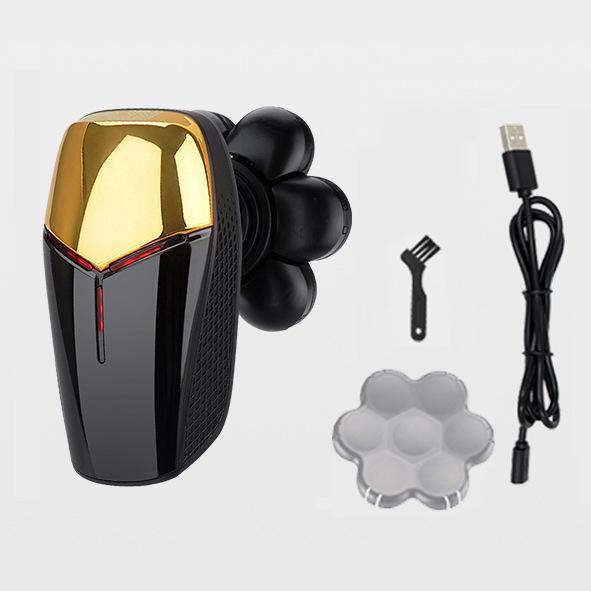 7D Rechargeable Electric Shaver for Bald Heads and Beards - Portable and Self-Help Hair Remover