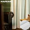 1PC NAPEARL Diamond Lattice Hollow Out Tulle Curtain Modern Elegant Living Room Sheer Curtain For Home Decor