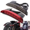 Taillight LED Tail Light Turn Signal Indicator Light Universal Motorcycle Rear Edge Stop Lamp 12V for XL 883 1200