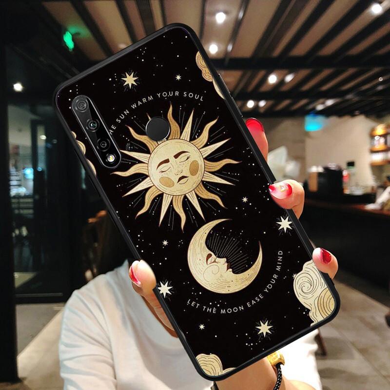 Волшебный чехол для телефона Sun Moon Witches Moon Tarot для Huawei P50 Pro P30 P40 Lite P40Pro P20 lite P10 Plus Mate 20 Pro Mate20 X