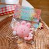 Squishy Bunny Toy for Stress Relief – Handmade Soft Silicone Rabbit with Ultra Soft Squeeze Texture, Cute Gift for Adults and Kids