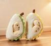 Cute Durian Cartoon Plush Keychain - Couple Bag Charm & Baby Doll Pendant