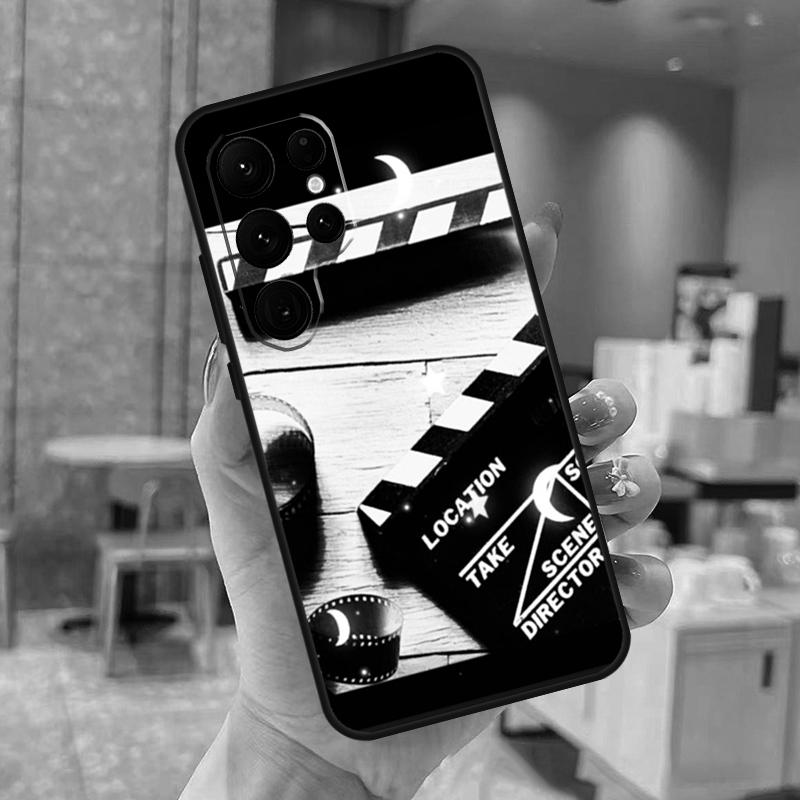 Чехол для телефона Хлопушка Для Samsung Galaxy S25 S24 S23 S21 S20 S22 Ultra S9 S10 Plus S25 FE Задняя крышка
