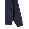 Emporio Armani Мужская толстовка с капюшоном и молнией с отделкой логотипом 0816138002