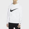 Nike Спортивная повседневная толстовка с капюшоном на флисовой подкладке мужская белая DA0111-100