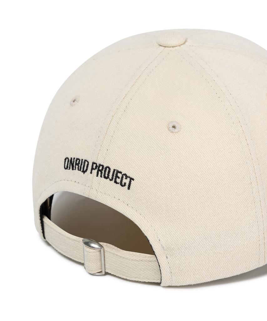 Кепка ONRIDPROJECT с большим символом - Кремовая