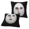 Eggward Funny Edward Cullen 2 Pcs Square Pillowcase Pillow Cover Cushion Decor Comfort Throw Pillow For Home Car