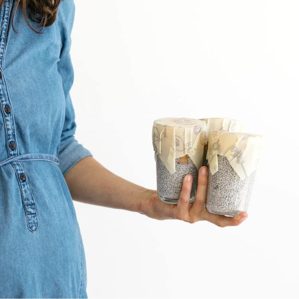 Abeego Beeswax Wrap Set Small 5 Piece Set