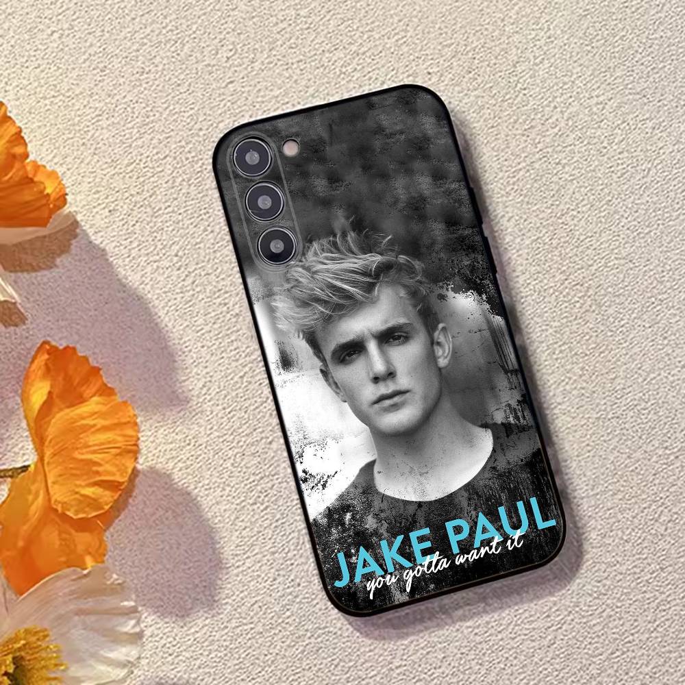 Чехол для телефона Boxing Star J-Jake Paul Черный Силиконовый Мягкий Для Samsung Galaxy A73,A72,A71,A70,A53,A52,A51