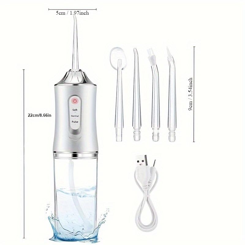 Электрический ирригатор для полости рта Advanced Oral Care, интеллектуальная чиповая технология для глубокой чистки зубов, ортодонтического ухода и нежного массажа десен