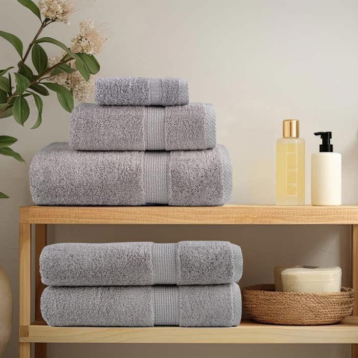VidaXL Premium Bath Towels 10 Pcs, Shower Towels, Bath Sheets, Guest Towels of 137313