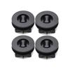 4Pcs Black Grips Clamps Holders Durable Car Floor Mat Clips New Carpet Clip Retainer