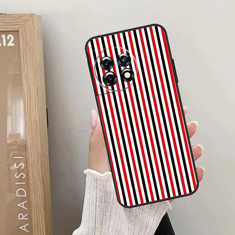 Стильный чехол Milan со полосками для OnePlus 12 11 9 10 Pro 9RT 10T 10R 12R OnePlus Nord 2 CE 3 Lite CE4 N10 N20