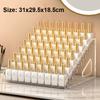 3-7 Tiers Clear Display Stand Nail Polish Cosmetic Showcase Eyeshadow Makeup Holder Lipstick Perfume Display Storage Rack