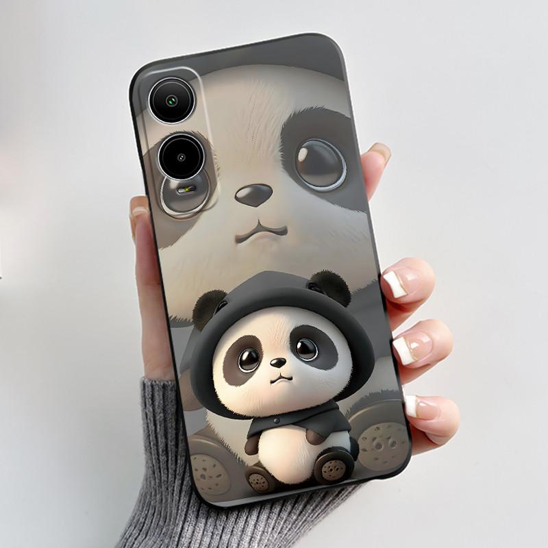 For Cricket Icon 6 Case AT&T Verge (SL219A) Back Cover Luxury Cute Heart Rabbit Funny Black Soft Silicone Protective Phone Case