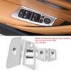 4pcs Car Auto Window Switch Lift Panel Button Frame Cover Trim Decoration for BMW 5 Series G30