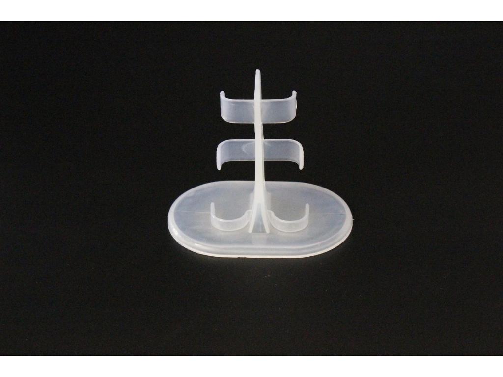 Прозрачная подставка 30 см для аксессуаров куклы Барби